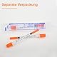 1mL Plastiktube,30G Mehrzweck-Messwerkzeuge(13mm) Einzeln Versiegelte Packung (20)