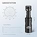 NEEWER Plug & Play Vlog Microphone, 20-20KHz Mini Supercardioid Mic with 3.5mm TRS, USB C OTG Cable, Shock Mount, Windscreen Compatible with iPhone 16 15 14 Samsung S24 Android Tablet Mac Camera, VM10
