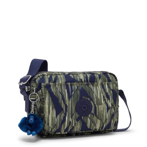 Image of Kipling Women's Abanu Medium Crossbody Bag, Lightweight, Adjustable Nylon Waist Pack with Multi-Compartment Zip Pockets