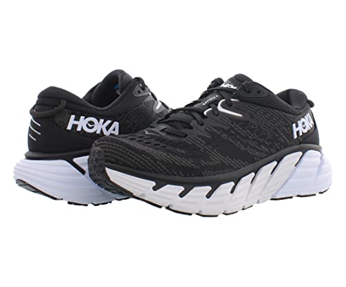 Hoka One One Womens Gaviota 4 Mesh Black White Trainers 8 Us #TOP3
