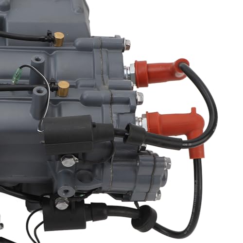 Keenso Cilindro Assy de cabeça de popa manivela 63V W0090 03 1S para motor de 2 tempos 9,9HP 15HP co
