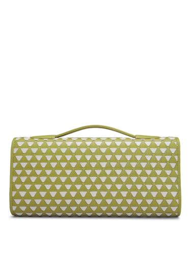 Image of Da Milano Women's Leather Clutch - Green
