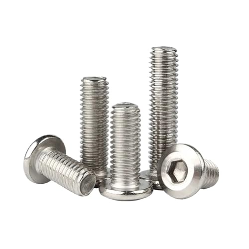 Tornillos para madera de acero inoxidable M8 y 55mm para ensamblar tus muebles de terraza