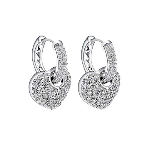 See full amazon price history chart for Yellow Chimes A5 Grade Crystals Heart in Hoops Platinum Plated Two Way Silver Crystal Earrings for Women & Girls (White) Yellow Chimes A5 Grade Crystals Heart in Hoops Platinum Plated Two Way Silver Crystal Earrings for Women & Girls (White) (B09HQTNJL4) Amazon Price History, Amazon Price Tracker
