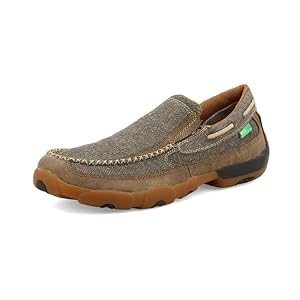 Twisted X Men’s Slip-on Driving Moccasins Style Loafer