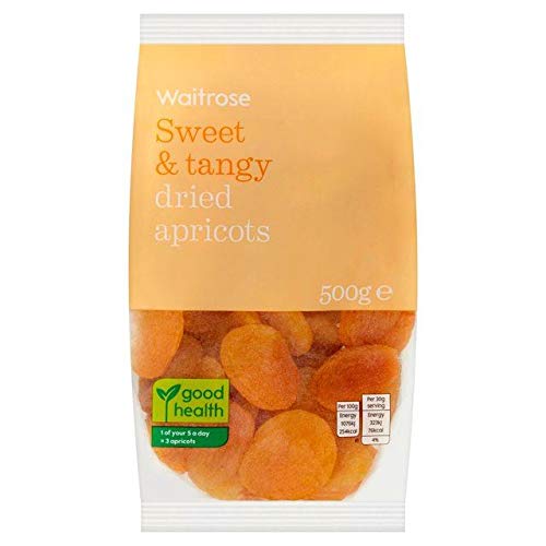 Waitrose Dried Apricots - 500g (1.1 lbs)