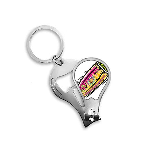 Coupe-ongles de pieds à motif Mexique coloré DIYthinker