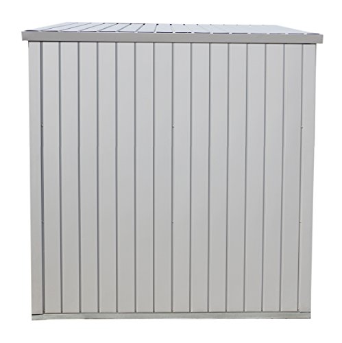 Duramax 41872 6 x 5 FT Palladium Metall Schuppen – Silber – Bild 4