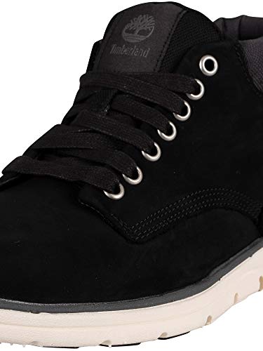 Timberland Bradstreet Leather Sensorflex, Stivali Chukka, Uomo, Nero (Black Nubuck), 42 Eu - 9