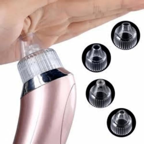 Removedor de Cravos Extrator Sugador Espinhas Poros Cleaning Acne a Vácuo Elétrico Aparelho Sucção D