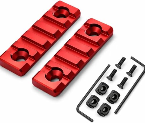 Gotical Picatinny Rails, Combo of 5 Slots Rails, Single Picatinny for Rail