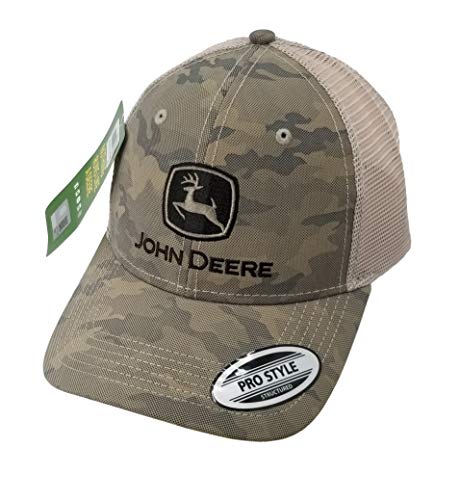 John Deere Khaki Tonal Camo Cap/Hat - Lp76083 #TOP30