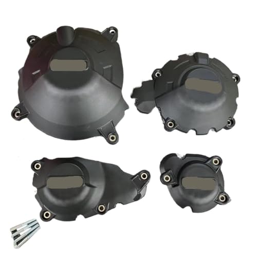 Cubierta protectora de motor de motocicleta con textura de carbono para Speed Triple S R RS 1050