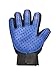 REXO Pet Grooming Glove- Pet Hair Remover Tool, Comfortable, Efficient De-shedding Brush, Massager Tool, For Dogs, Cats, Horses, Long & Short Fur – Your Pet Will Love It