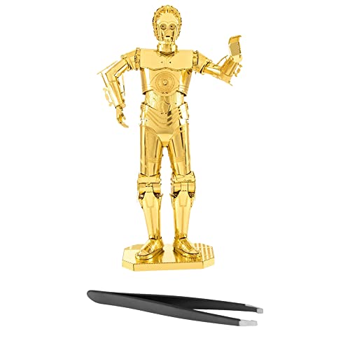 C-3PO Star Wars Metal Earth kit modélisme 3D métal avec pince Fascinations