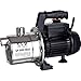 T.I.P. Edelstahl Gartenpumpe GP 3000 INOX - Leistungsstarke 550 W Pumpe mit 2950 l/h Leistung und thermischer Überlastschutz - Robustes, korrosionsbeständiges Pumpengehäuse, 30111