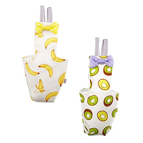 iplusmile Vogel Accessoire 2 Stks Mooie Vogel Luiers Ademend Papegaai Luier Huisdier Vliegende Kleding Benodigdheden - Afbeelding 6