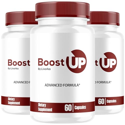LIVORKA Boost Up Advanced Formula Supplement for Men - 180 Capsules - Pack of 3
