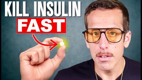 『The Mineral That Reverses Insulin Resistance by 71%: Why Your Muscle Cells Stop Listening to Insulin After 40 and How to Fix It Tonight With Ben Azadi | #1304』のカバーアート