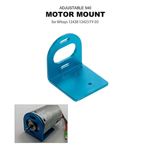 PKA RC Car Adjustable 540 Motor Mount For RC Car 1:12 Wltoys 12428 FY-03 Upgraded Parts Blue CN -