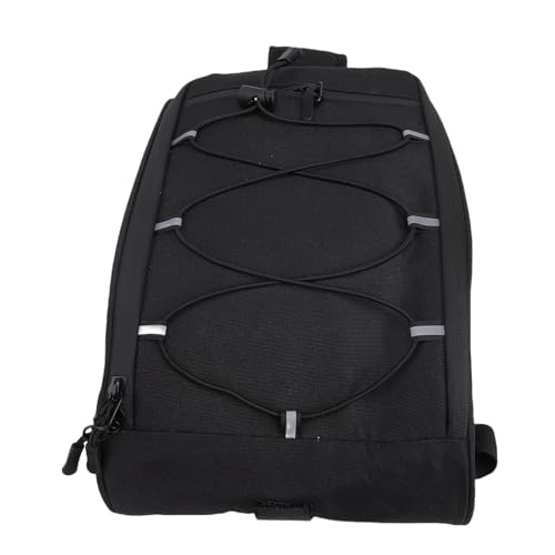Cryfokt Borsa per Portabiciclette da 8 Litri, Borsa per Bagagli a Portata Posteriore per Mountain Bike, Sacca per Bagagli a Portata Posteriore Sedile con Portabicchieri, a Spalla da Sella per Viaggi