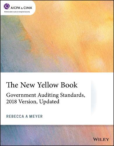 Buy The New Yellow Book - Government Auditing Standards, 2018 Version, Updated — BookShops.in