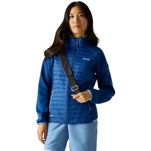 Regatta Clumber Hybrid Regatta - Chaqueta híbrida para mujer, Azul aviador, 44