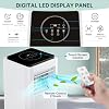 GarveeHome 10000 BTU Portable Air Conditioners, 4 in 1 Portable AC Unit with Cool Dry Fan Sleep Modes, Cools Up to 450 sq.ft, Quiet, Remote, LED Display, 24H Timer, Window Install Kit for Bedroom