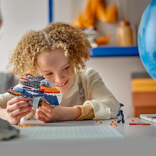Image of LEGO | Marvel Rocket Spaceship Vs Ronan, Guardians of the Galaxy Toy, Superhero Ship and Minifigures, Gift for Boys and Girls from 8 Years old 76278