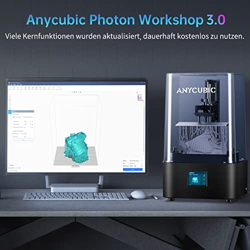 ANYCUBIC Photon Mono 2 Resin 3D Drucker, Harz-3D-Drucker mit Ultra 4K 6,6-Zoll-Monochrom-LCD-Bildschirm, Kostenloser Slicing-Software, Druckgröße 143x89x165mm – Bild 7