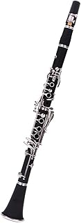 17 Keys Bb Flat Clarinet Bakelite Saxophone Nickel Plating Exquisite Clarinet Wood Instrument Clarinet for Beginner