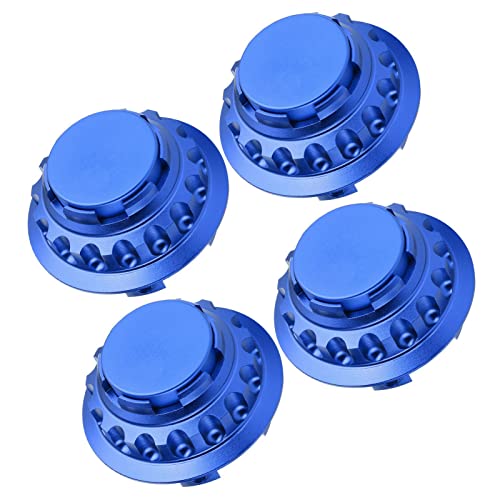 Couvercles de centre de roue 76mm bleu pour éliminer la rouille de moyeu