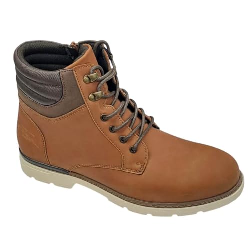 Bottes de combat Libbok homme camel fermeture éclair fin du laçage difficile - 2