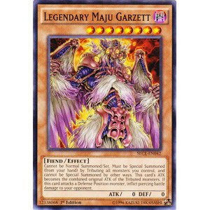 Amazon.com: YU-GI-OH! - Legendary Maju Garzett (SECE-EN042) - Secrets of  Eternity - 1st Edition