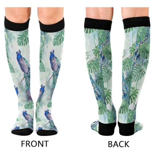 Unisex Compression Crew Knee Soft Circulation High Sock Long Athletic Socks2