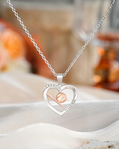 Softball Necklace Gifts for Girls Softball Stuff Christmas Gifts for Teen Girls Daughter Granddaughter4