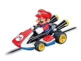 Carrera 64033 Mario Kart - Mario 1:43 Scale Analog Slot Car Vehicle for GO Electric and Battery Slot Car Racing Track Sets