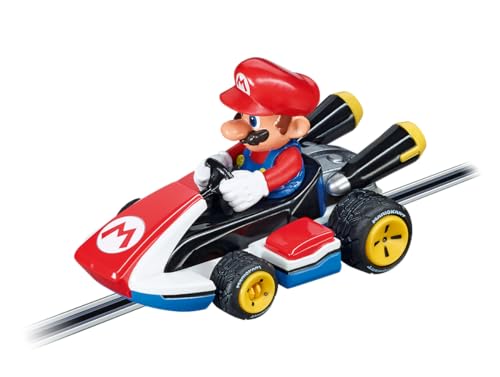 Carrera - 20064033 GO!!! Mario Kart - Mario I Rennbahnen und lizensierte Slotcars | bis zu 2 Spieler | Für Jungs und Mädchen ab 6 Jahren & Erwachsene