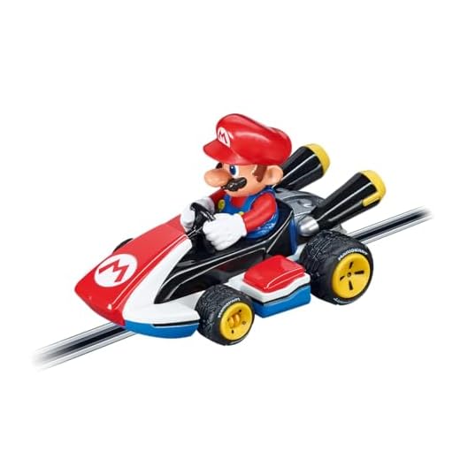 Carrera 20064033 Go!!! Nintendo Mario Kart 8 Rennauto für alle Carrera GO!!! Bahnen | Zusätzlicher Mario-Rennwagen als Erweiterung für Bahnen im Maßstab 0.0715277777777778 | Für Kinder ab 6 Jahren & Erwachsene