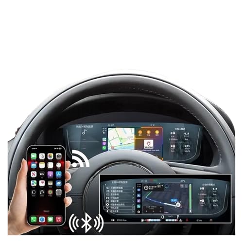 Pantalla de tablero LCD de 12.3 " Jaguar XE 2016-2020 con CarPlay 3