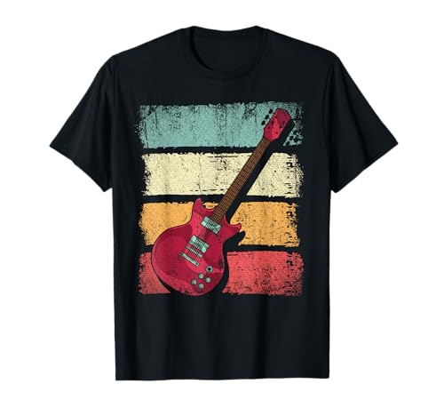 Retro Gitarre T-Shirt