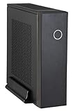 Chieftec IX-03B - Computer-Gehäuse (ITX-Tower, PC, Mini-ITX, Schwarz, Heimbüro, 0,6 mm)