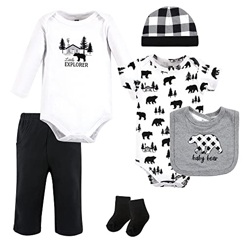 Image of Hudson Baby Unisex Baby Cotton Layette Set