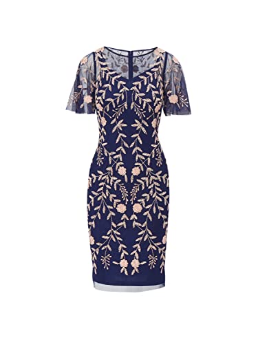 Image of Adrianna Papell Beaded Short Dress