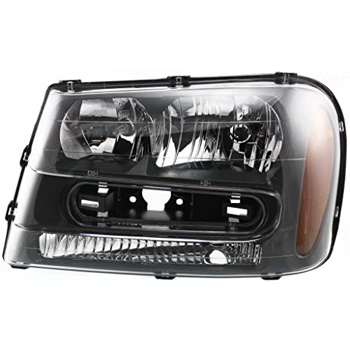 CarLights360: For Chevy Trailblazer Headlight Assembly 2002 03 04 2005 Driver Side DOT Certified For GM2502213