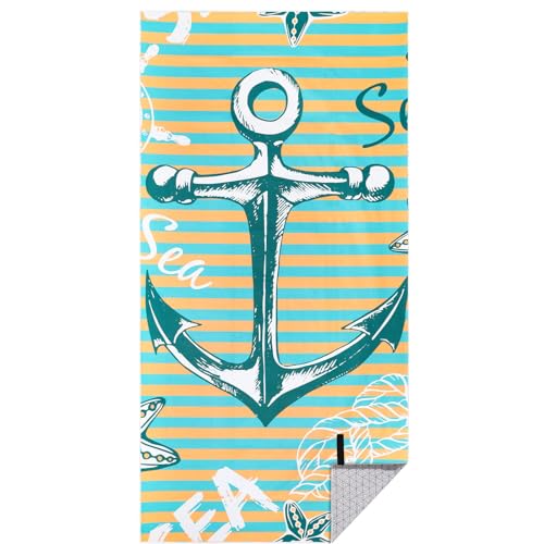 KUOGAS Toalla Playa XXL 200x100 cm, Toalla Grande De Microfibra De Secado RáPido, Toalla De BañO Sin Arena, Manta De Playa Mujer