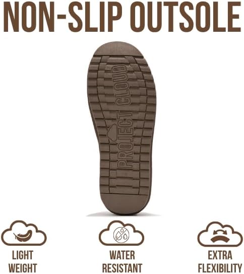 Project Cloud 100% Genuine Leather Ankle Boots for Women - Water Resistant with Memory Foam Insole Winter Boots for Women - Trending Shoes & Comfortable Women's Ankle Boots (Hippy) - Image 5