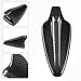 Jogon Dry Carbon Fiber Roof Antenna Cover Trim for Hyundai I30 I30N Sport 2020 2021 2022 2023 2024 2025, Shark Fin Shape Aerial with Adhesive, Automotive Top Decoration (Glossy CF)