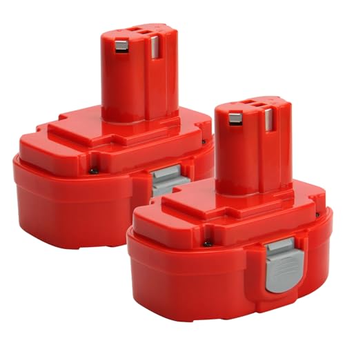 2X 18V 5000mAh Ni-MH Replacement for Battery PA18 1834 1822 1823 1835 8391D 192827-3 192829-9 193159-1 193102-0 192826-5