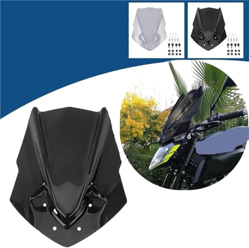 Pare-brise moto pour MT 125 idéal pour vos trajets urbains
